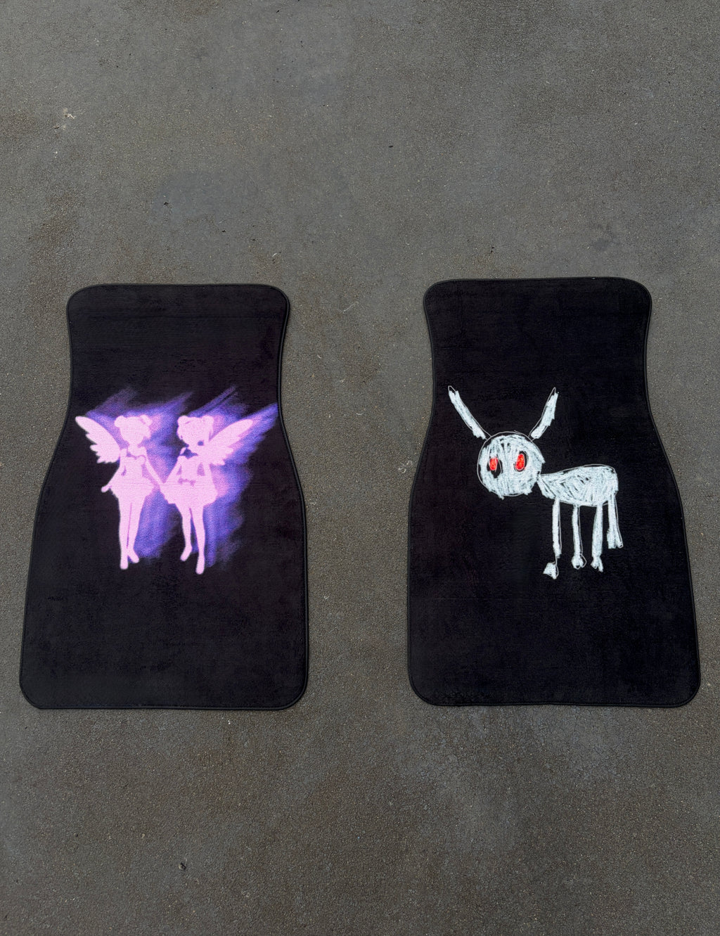 Car Floor Mats - 2Pcs - FATD x Scary Hours